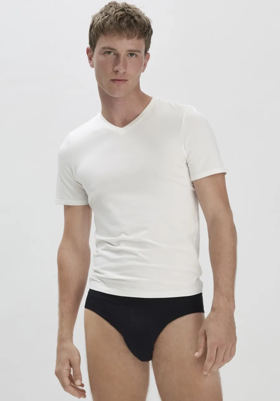 Slip Regular Cut im 3er-Pack COTTON MIX aus Bio-Baumwolle von hessnatur