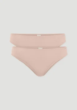 Slip Regular Cut im 2-Pack PURE COTTON aus reiner Bio-Baumwolle von hessnatur