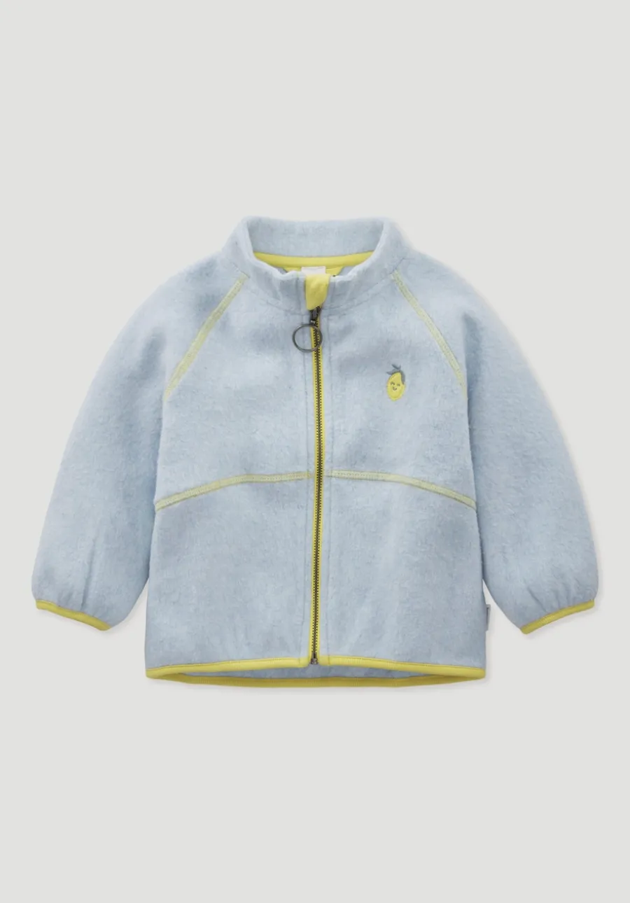 Softfleece Jacke aus reiner Bio-Baumwolle von hessnatur