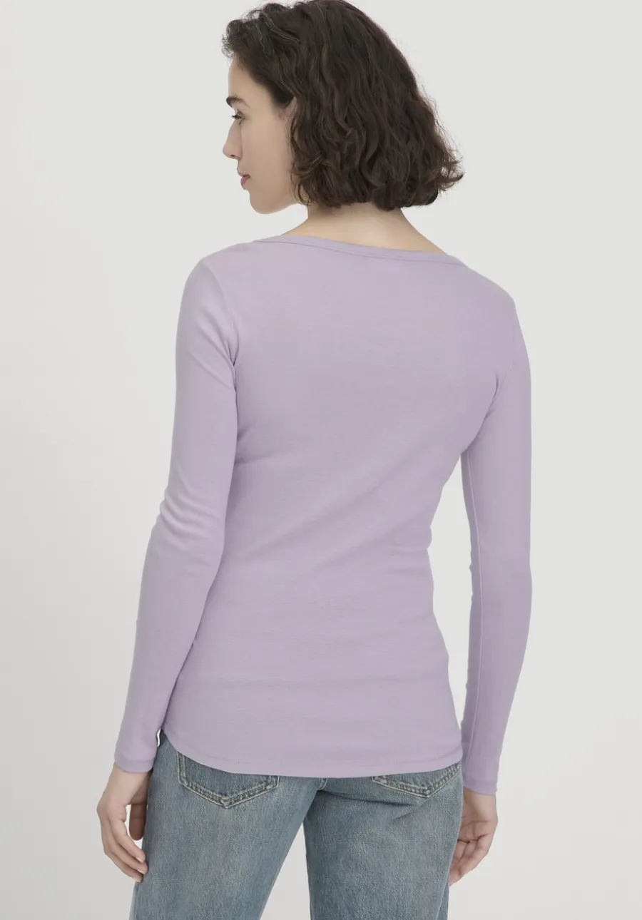 Softrib Longsleeve Fitted aus Bio-Baumwolle und TENCEL™ Modal von hessnatur