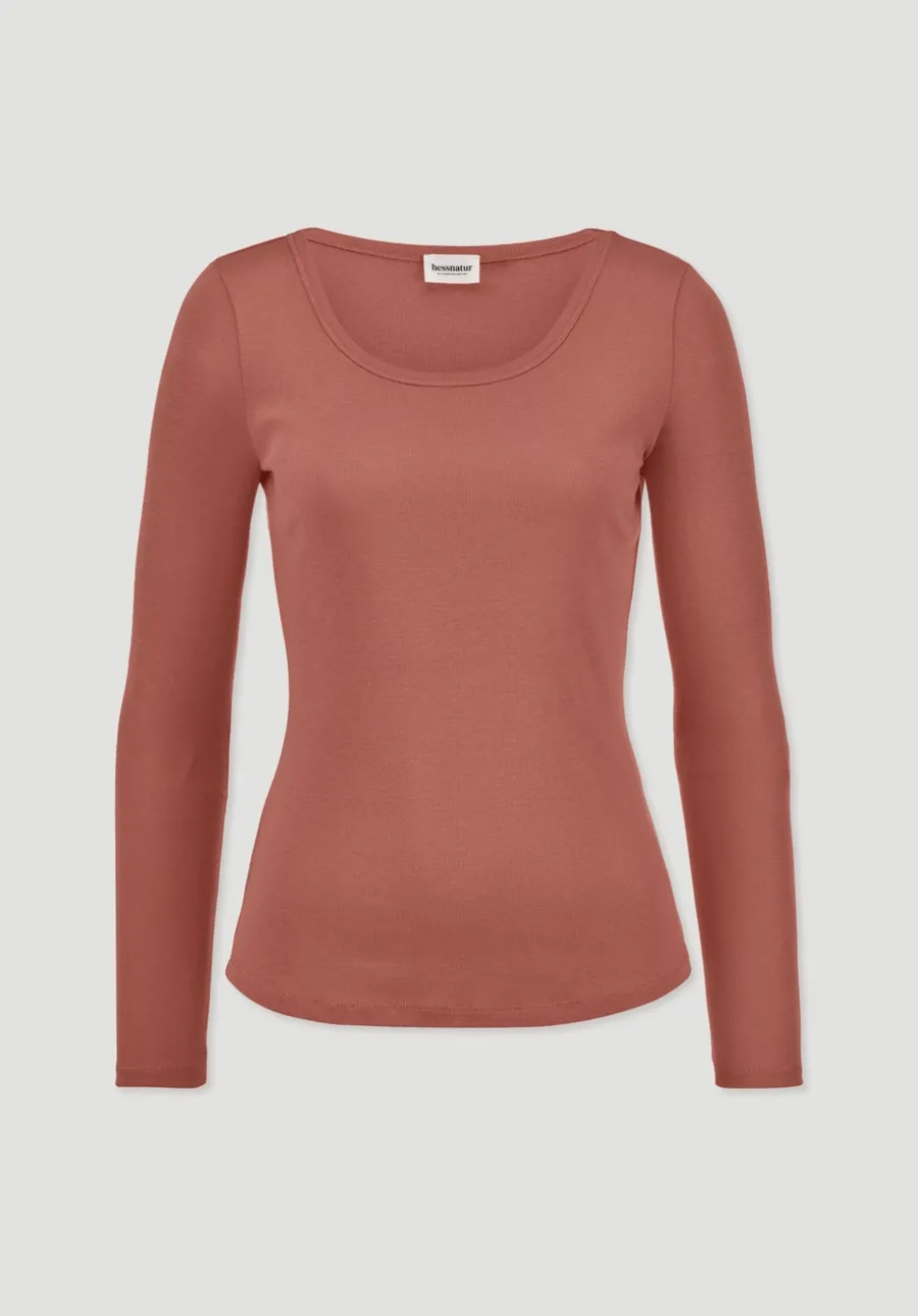 Softrib Longsleeve Fitted aus Bio-Baumwolle und TENCEL™ Modal von hessnatur