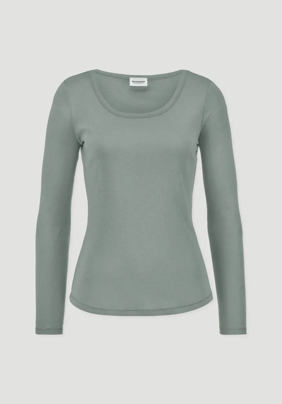 Softrib Longsleeve Fitted aus Bio-Baumwolle und TENCEL™ Modal von hessnatur