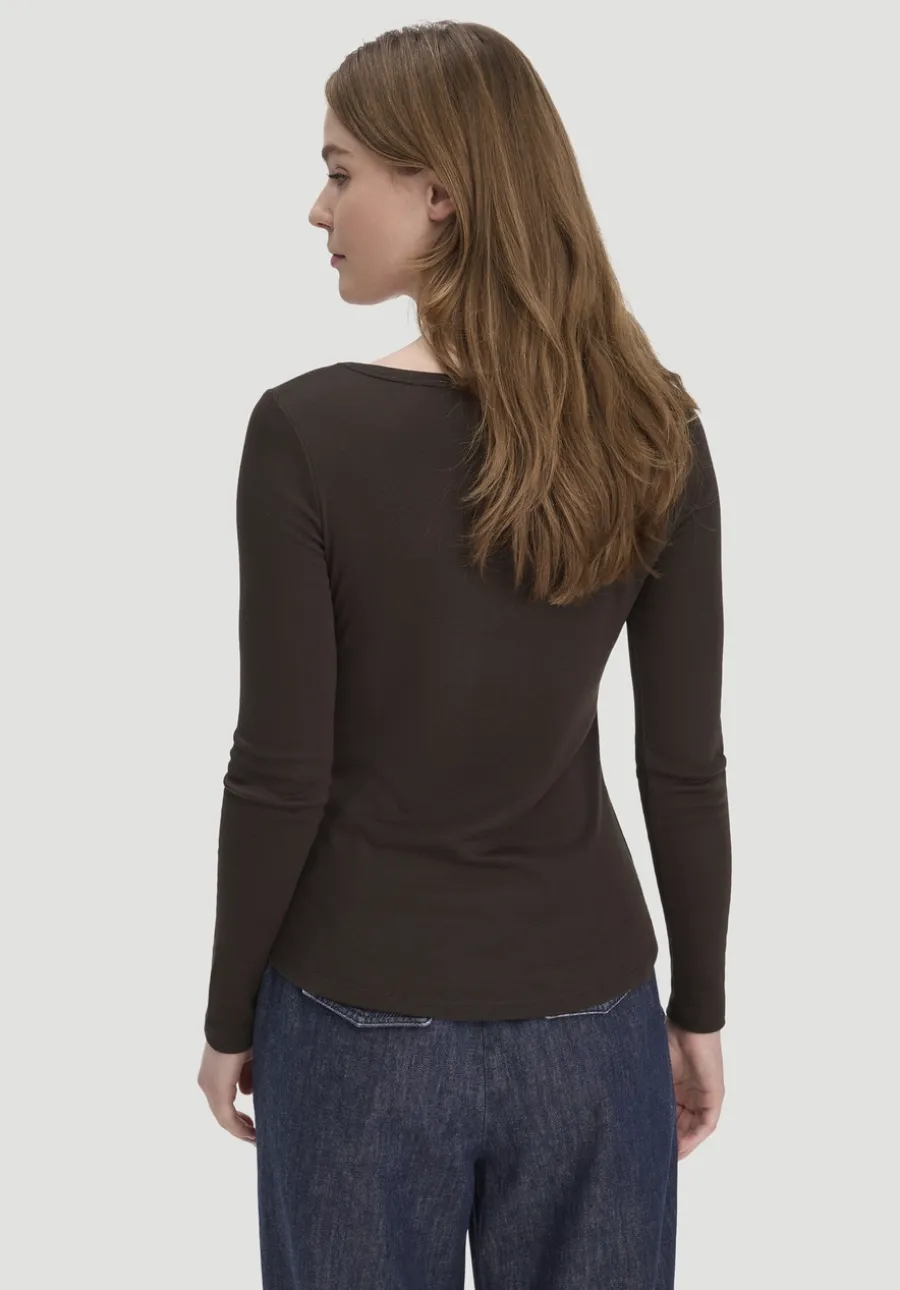 Softrib Longsleeve Fitted aus Bio-Baumwolle und TENCEL™ Modal von hessnatur