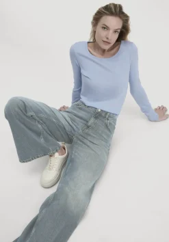 Softrib Longsleeve Fitted aus Bio-Baumwolle und TENCEL™ Modal von hessnatur