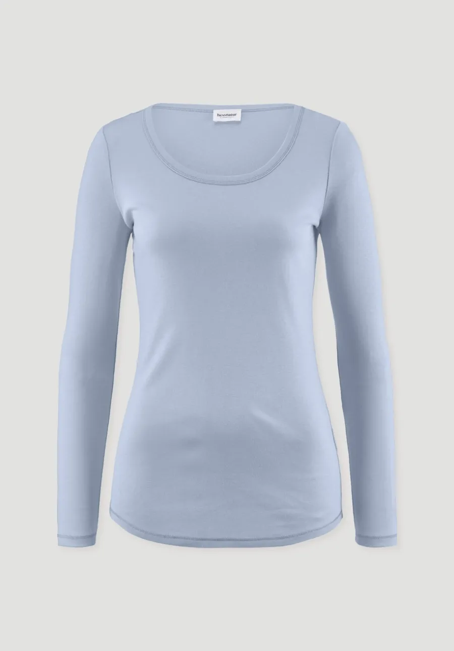 Softrib Longsleeve Fitted aus Bio-Baumwolle und TENCEL™ Modal von hessnatur