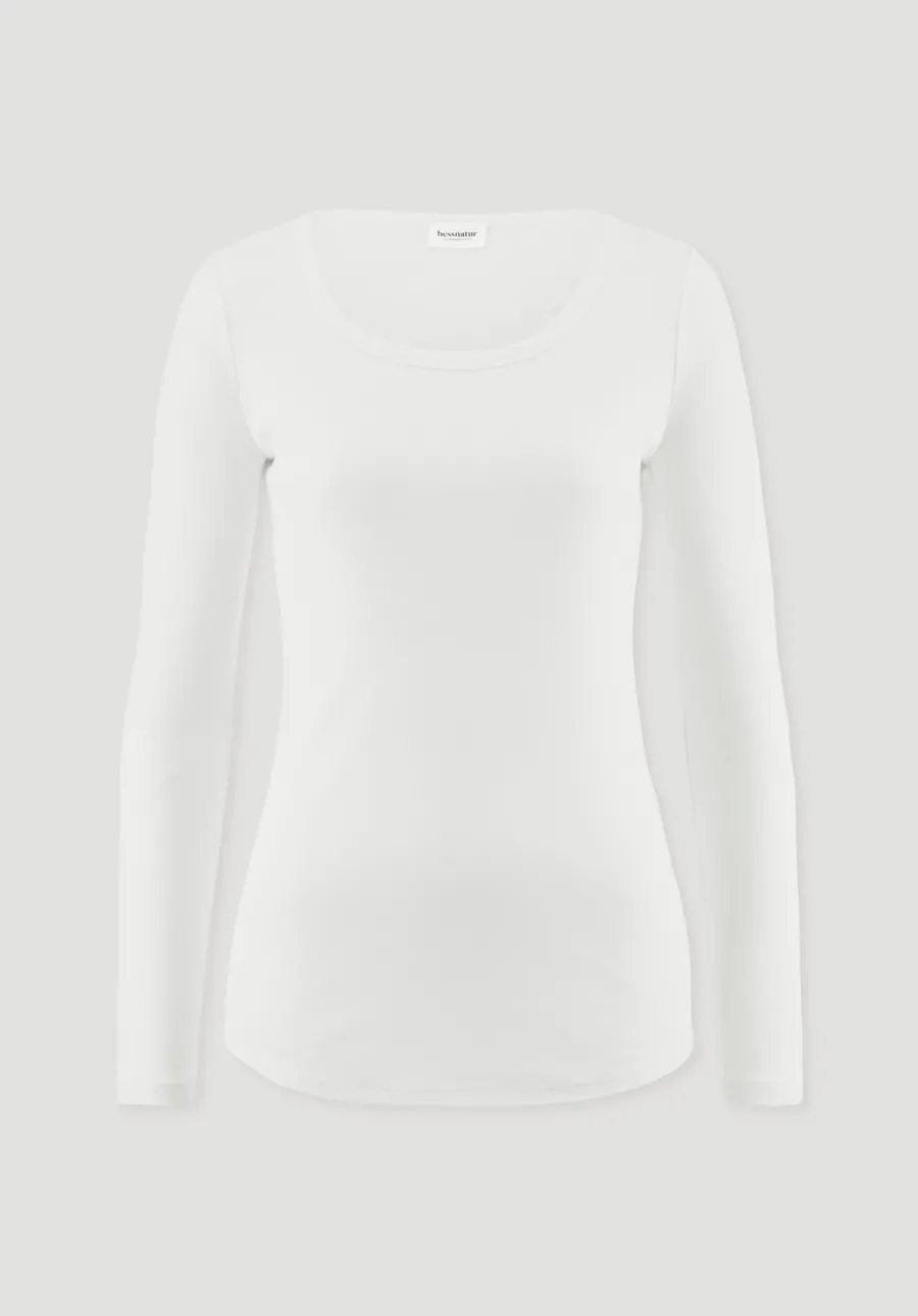 Softrib Longsleeve Fitted aus Bio-Baumwolle und TENCEL™ Modal von hessnatur