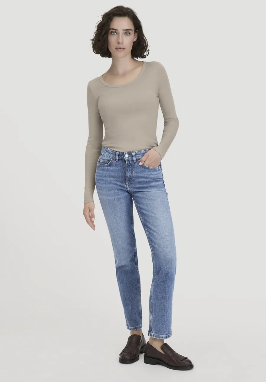 Softrib Longsleeve Fitted aus Bio-Baumwolle und TENCEL™ Modal von hessnatur