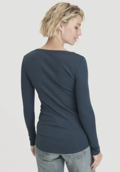 Softrib Longsleeve Fitted aus Bio-Baumwolle und TENCEL™ Modal von hessnatur