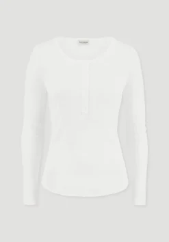 Softrib Longsleeve Henley Fitted aus Bio-Baumwolle und Tencel™ Modal von hessnatur