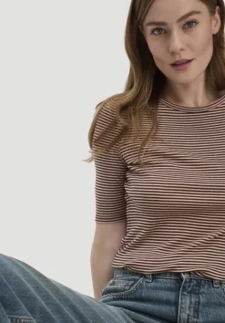 Softrib Streifen T-Shirt Fitted aus Bio-Baumwolle und TENCEL™ Modal von hessnatur