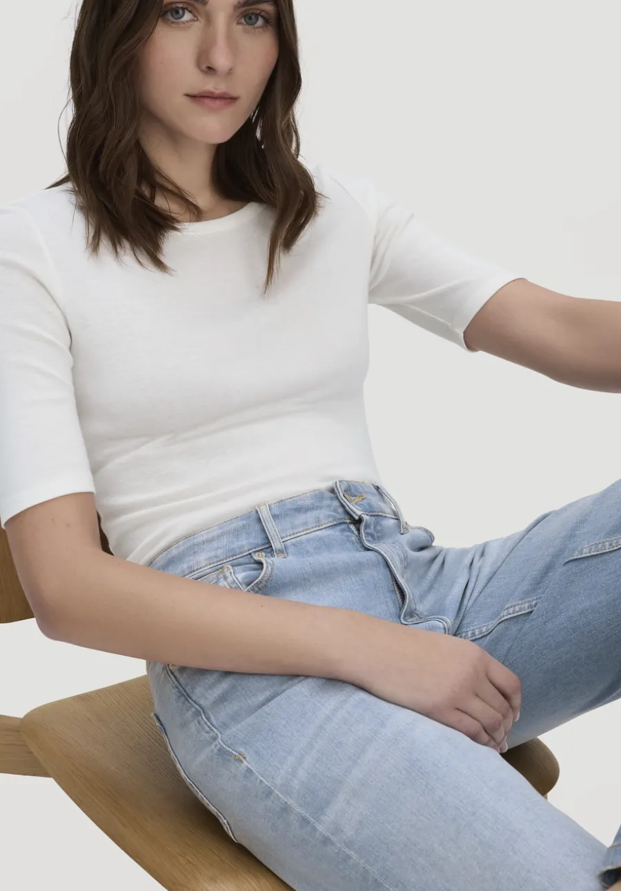Softrib T-Shirt Fitted aus Bio-Baumwolle und TENCEL™ Modal von hessnatur