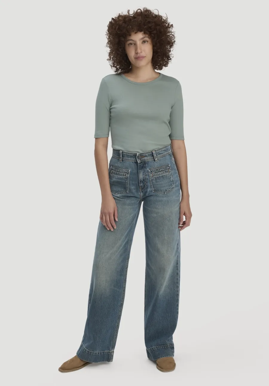 Softrib T-Shirt Fitted aus Bio-Baumwolle und TENCEL™ Modal von hessnatur