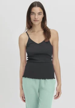 Spaghetti Top V-Neck im 2er-Pack PURE COTTON aus reiner Bio-Baumwolle von hessnatur