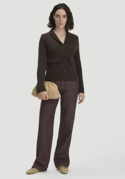 Strick Blazer Regular aus Bio-Baumwolle mit Merinowolle von hessnatur