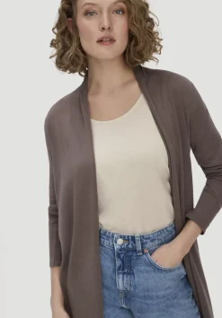 Strick Jacke Regular aus TENCEL™ Lyocell und Bio-Baumwolle von hessnatur
