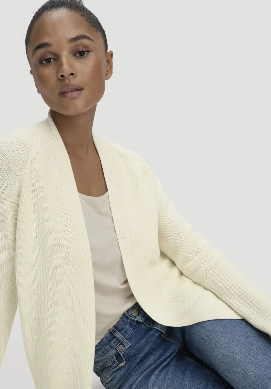 Strick Jacke Regular aus reiner Bio-Baumwolle von hessnatur