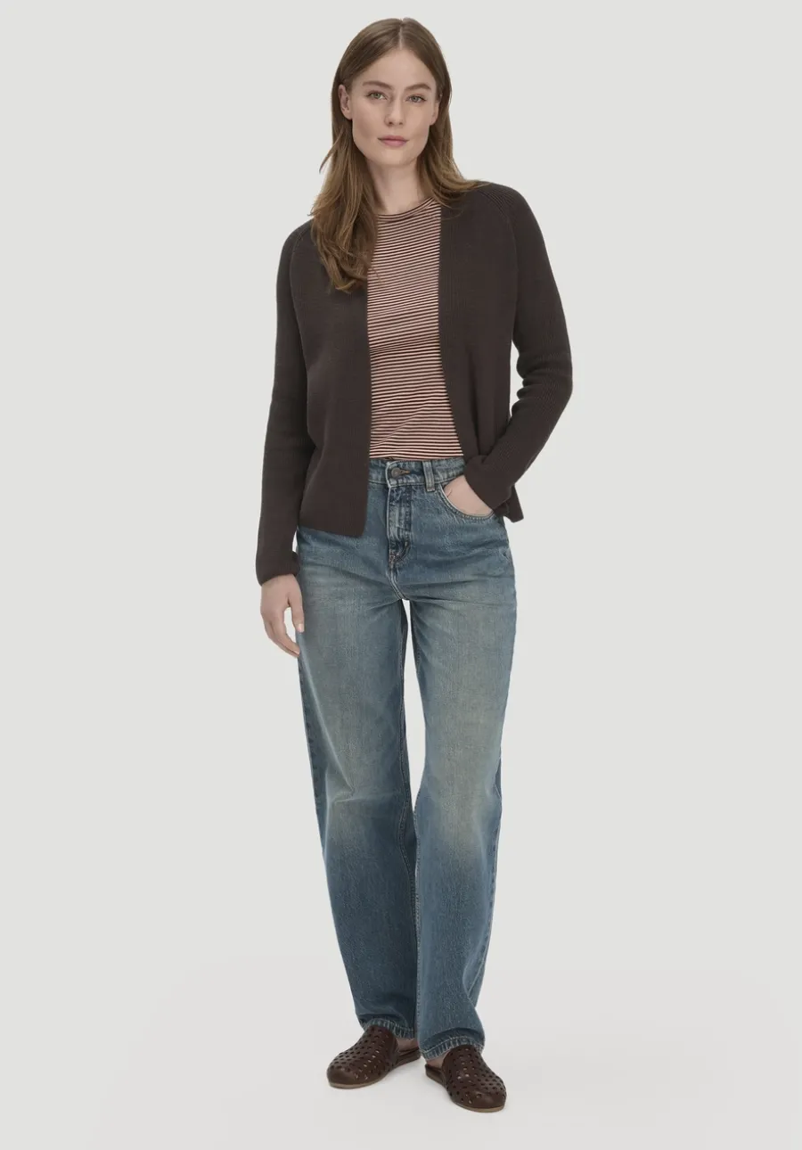 Strick Jacke Regular aus reiner Bio-Baumwolle von hessnatur