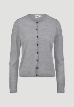 Strick Jacke Regular aus reiner Bio-Merinowolle von hessnatur