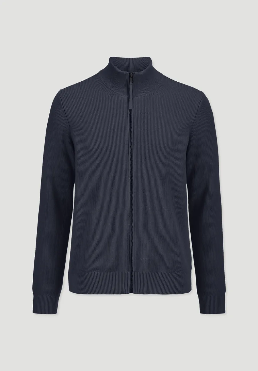 Strick Jacke Regular aus reiner Bio-Baumwolle von hessnatur