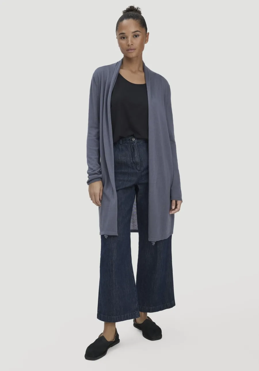 Strick Jacke Regular aus TENCEL™ Lyocell und Bio-Baumwolle von hessnatur