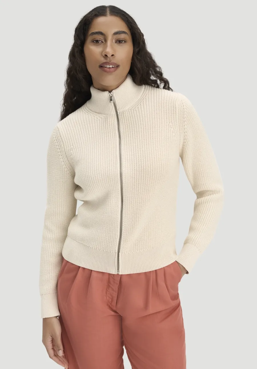 Strick Jacke Regular aus reiner Bio-Baumwolle von hessnatur