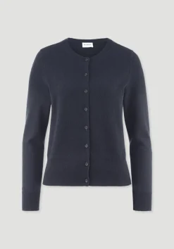 Strick Jacke Regular BETTER RECYCLING aus reinem Cashmere von hessnatur