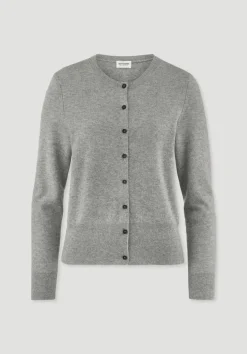 Strick Jacke Regular BETTER RECYCLING aus reinem Cashmere von hessnatur