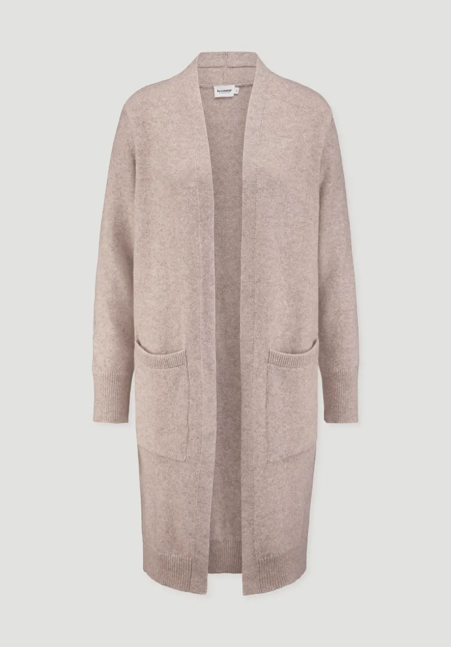 Strick Jacke Relaxed aus Bio-Merinowolle mit Bio-Baumwolle von hessnatur