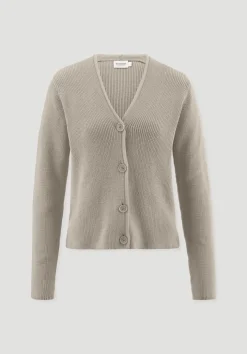Strick Jacke Relaxed aus reiner Bio-Baumwolle von hessnatur
