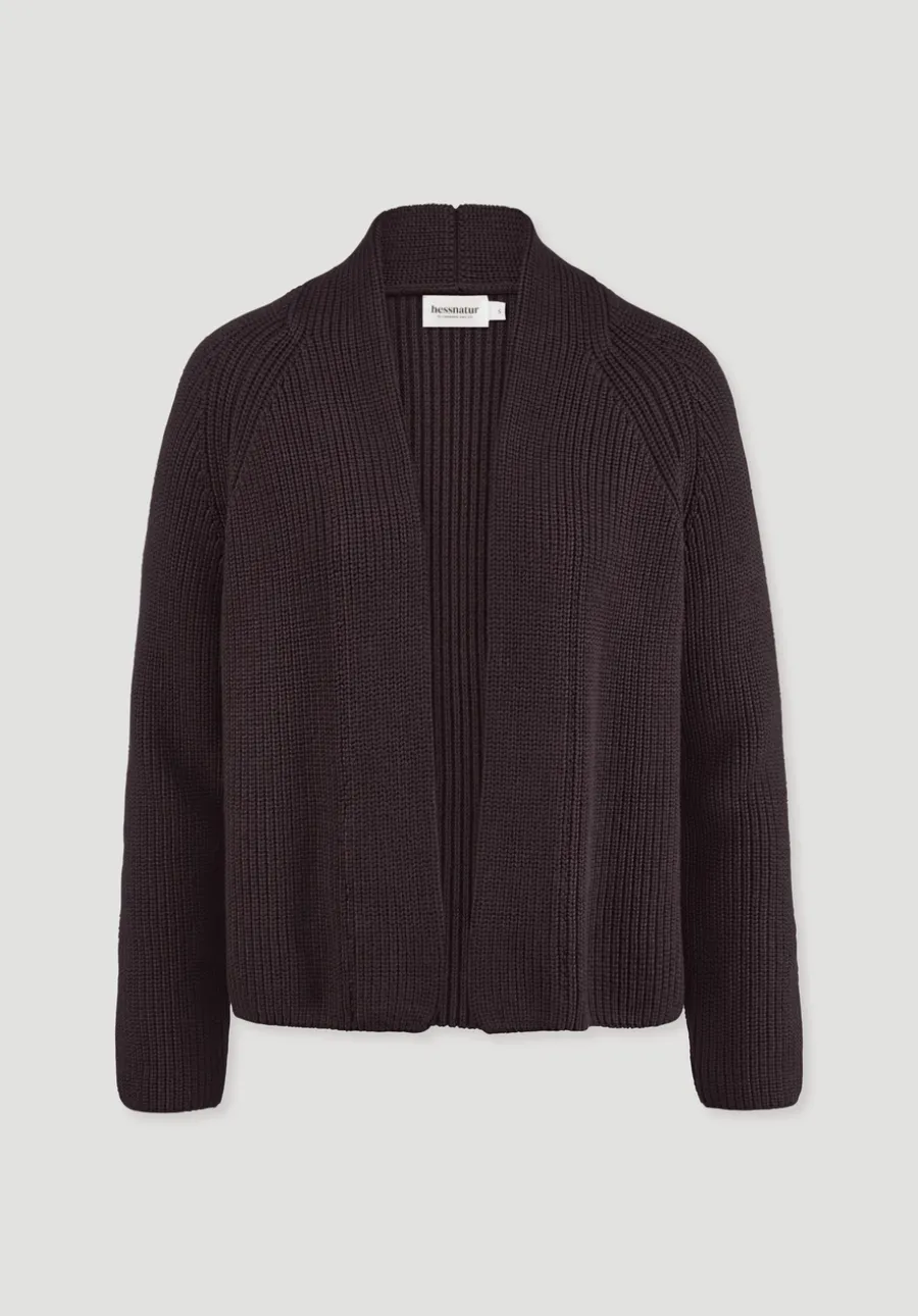 Strick Jacke Relaxed aus reiner Bio-Baumwolle von hessnatur