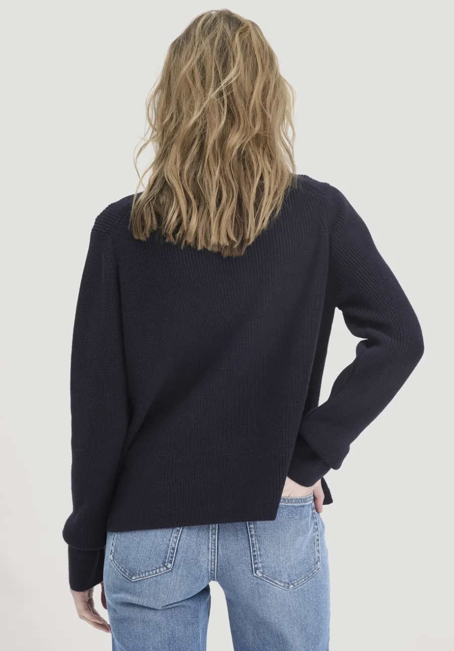 Strick Jacke Relaxed aus reiner Bio-Baumwolle von hessnatur