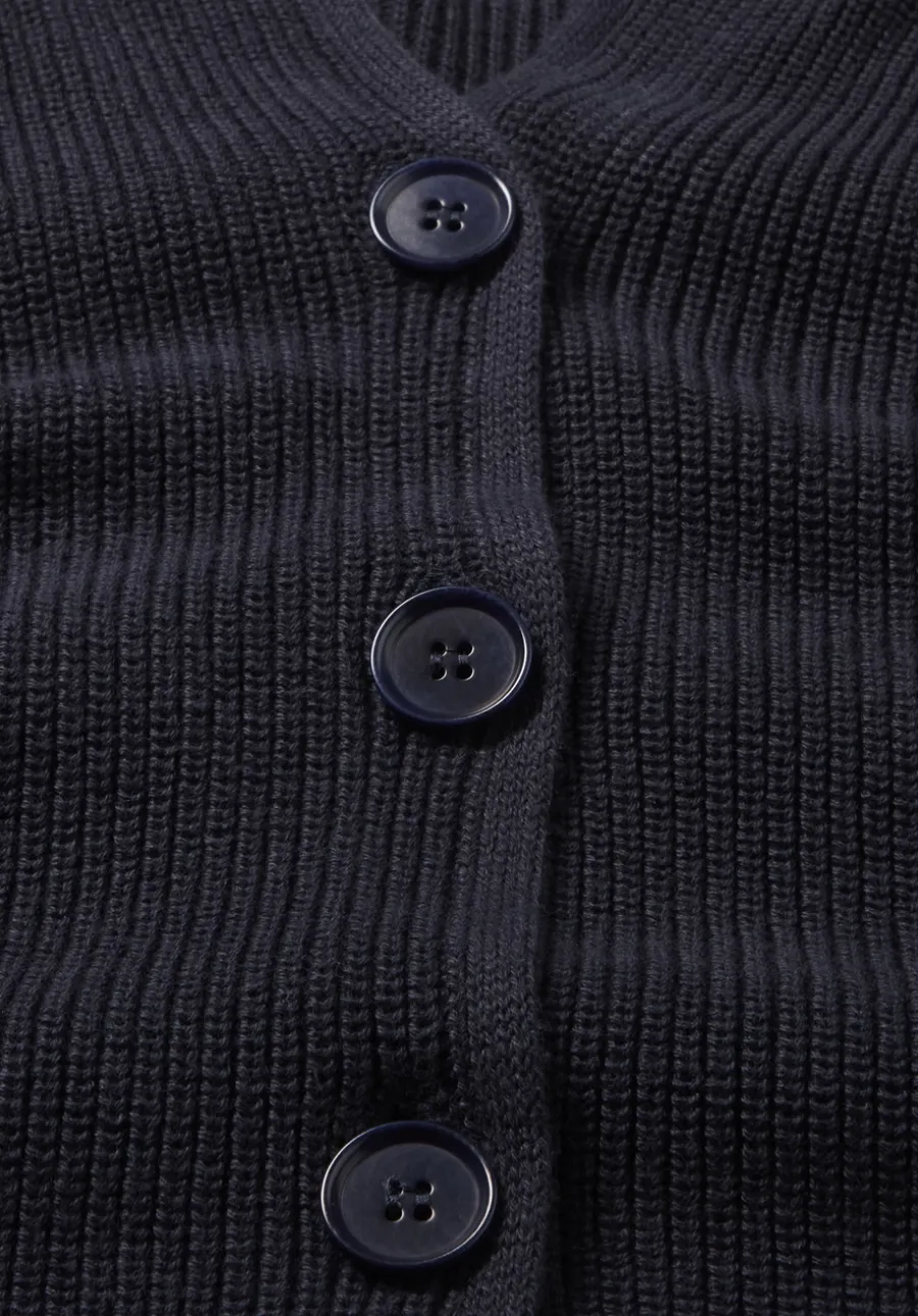 Strick Jacke Relaxed aus reiner Bio-Baumwolle von hessnatur