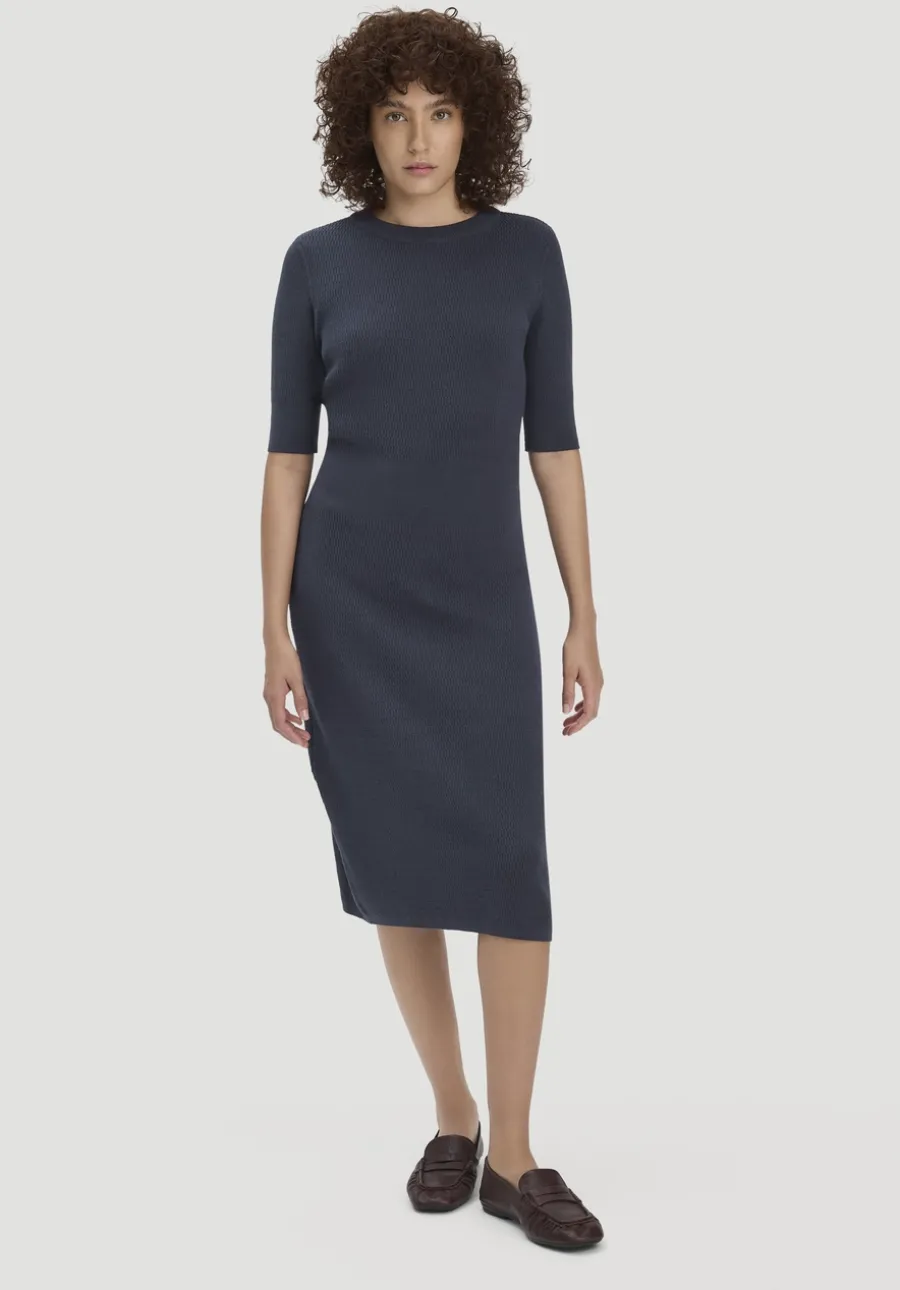 Strick Kleid Regular aus Bio-Baumwolle und Wolle von hessnatur