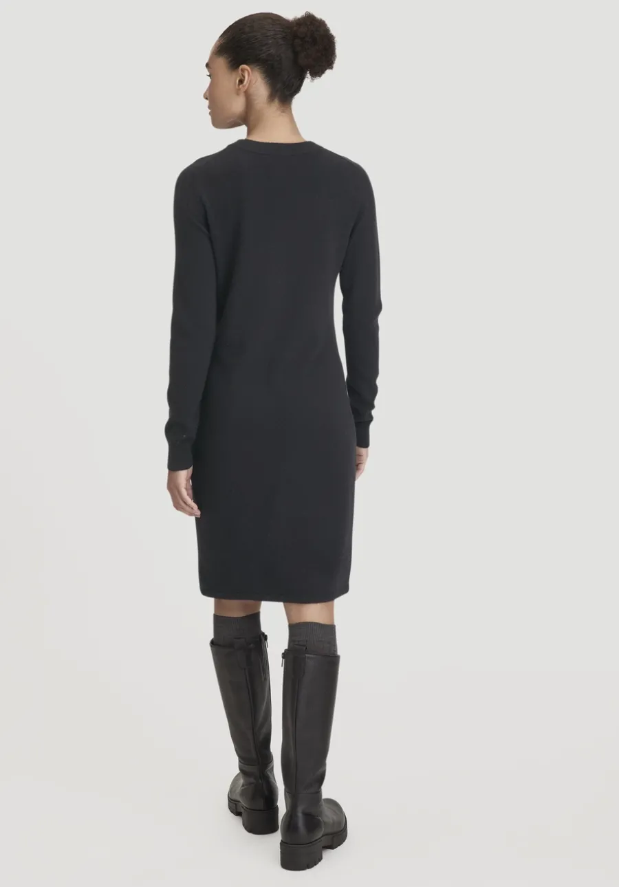Strick Kleid Regular aus Bio-Merinowolle mit Cashmere von hessnatur