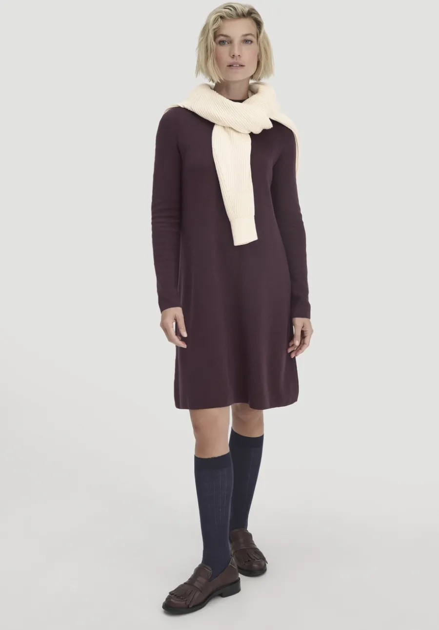 Strick Kleid Relaxed aus TENCEL™ Lyocell mit Bio-Baumwolle von hessnatur