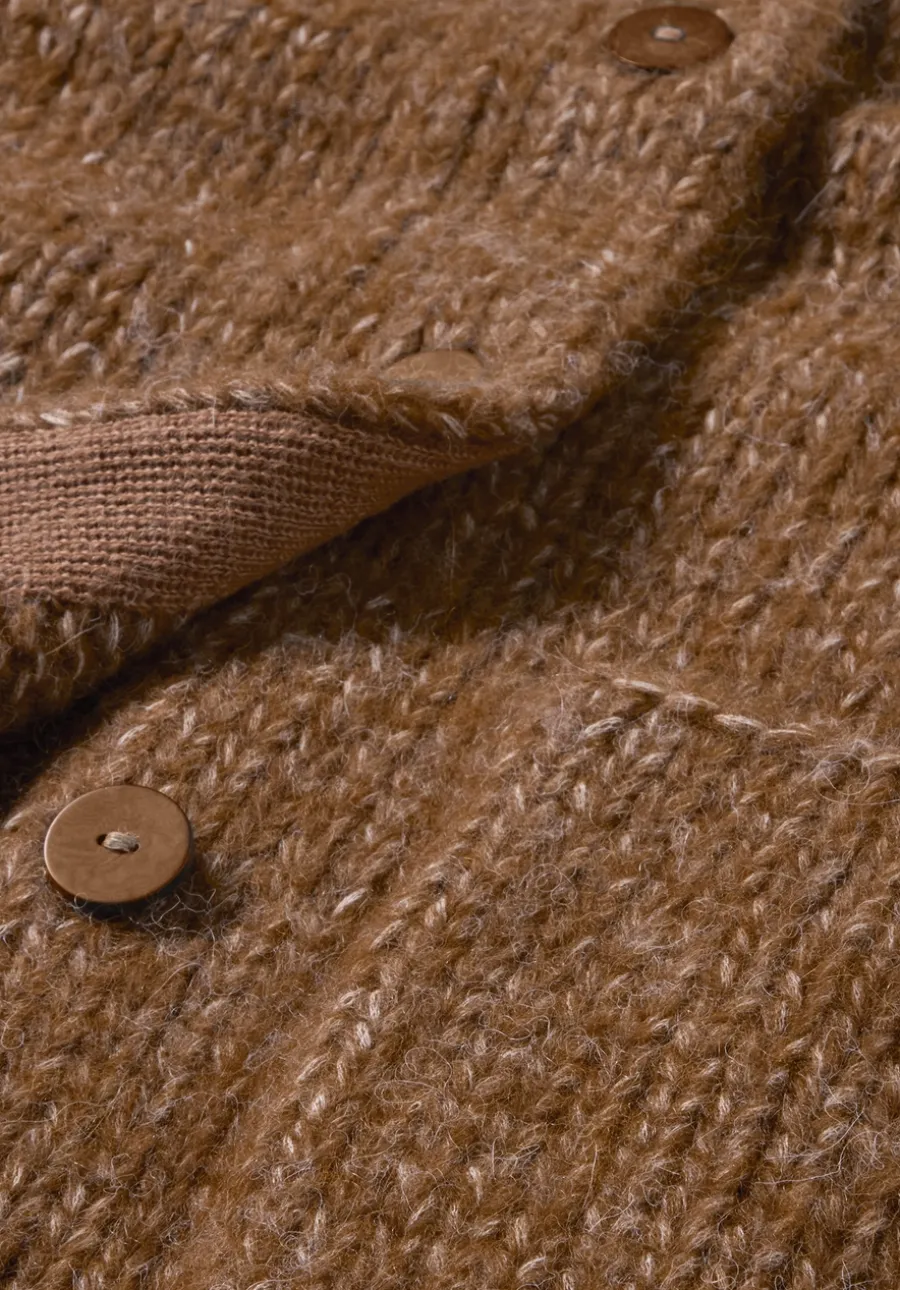 Strick Mantel Oversize aus Alpaka mit Bio-Baumwolle von hessnatur