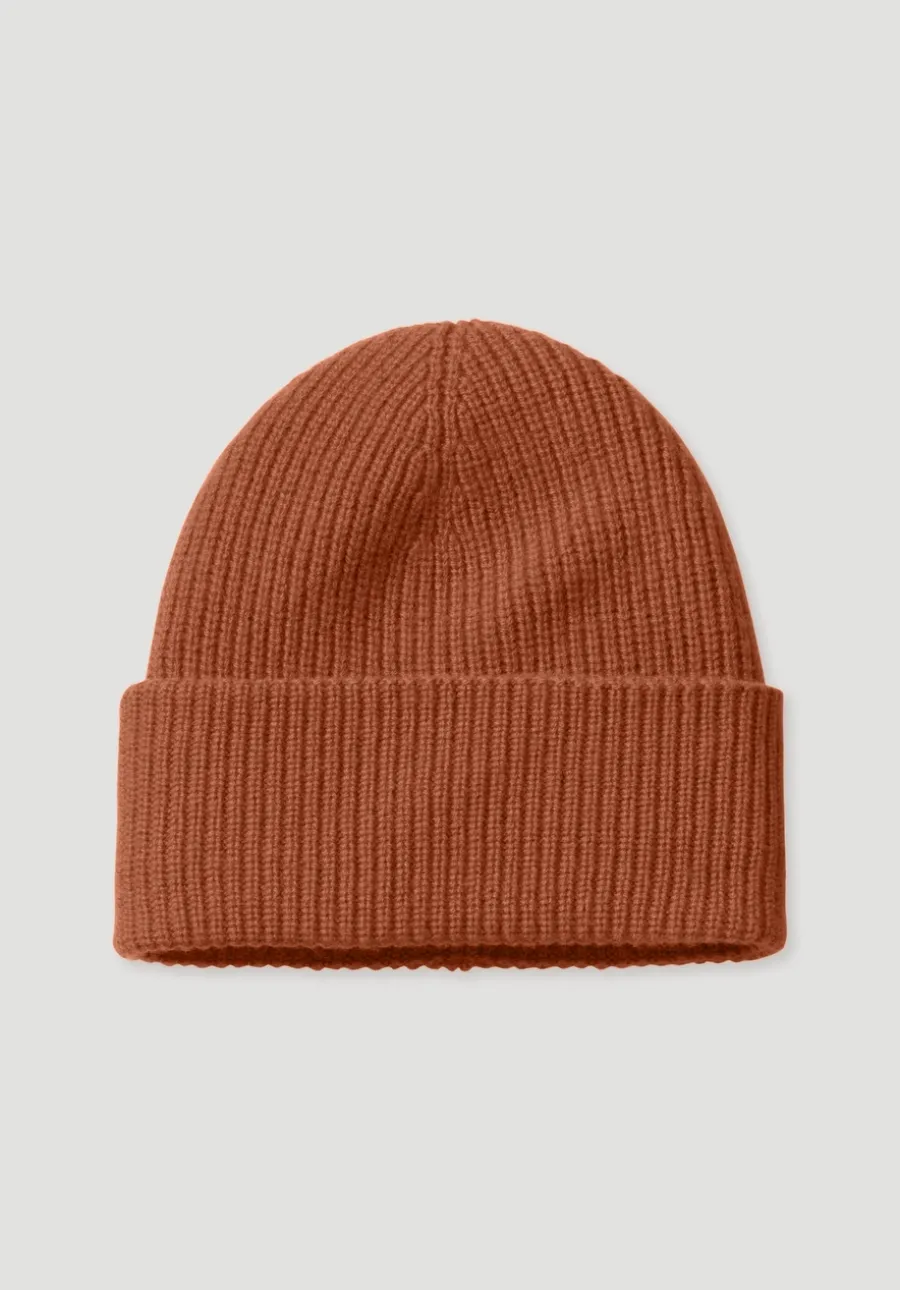 Strick Mütze aus Bio-Merinowolle mit Cashmere von hessnatur