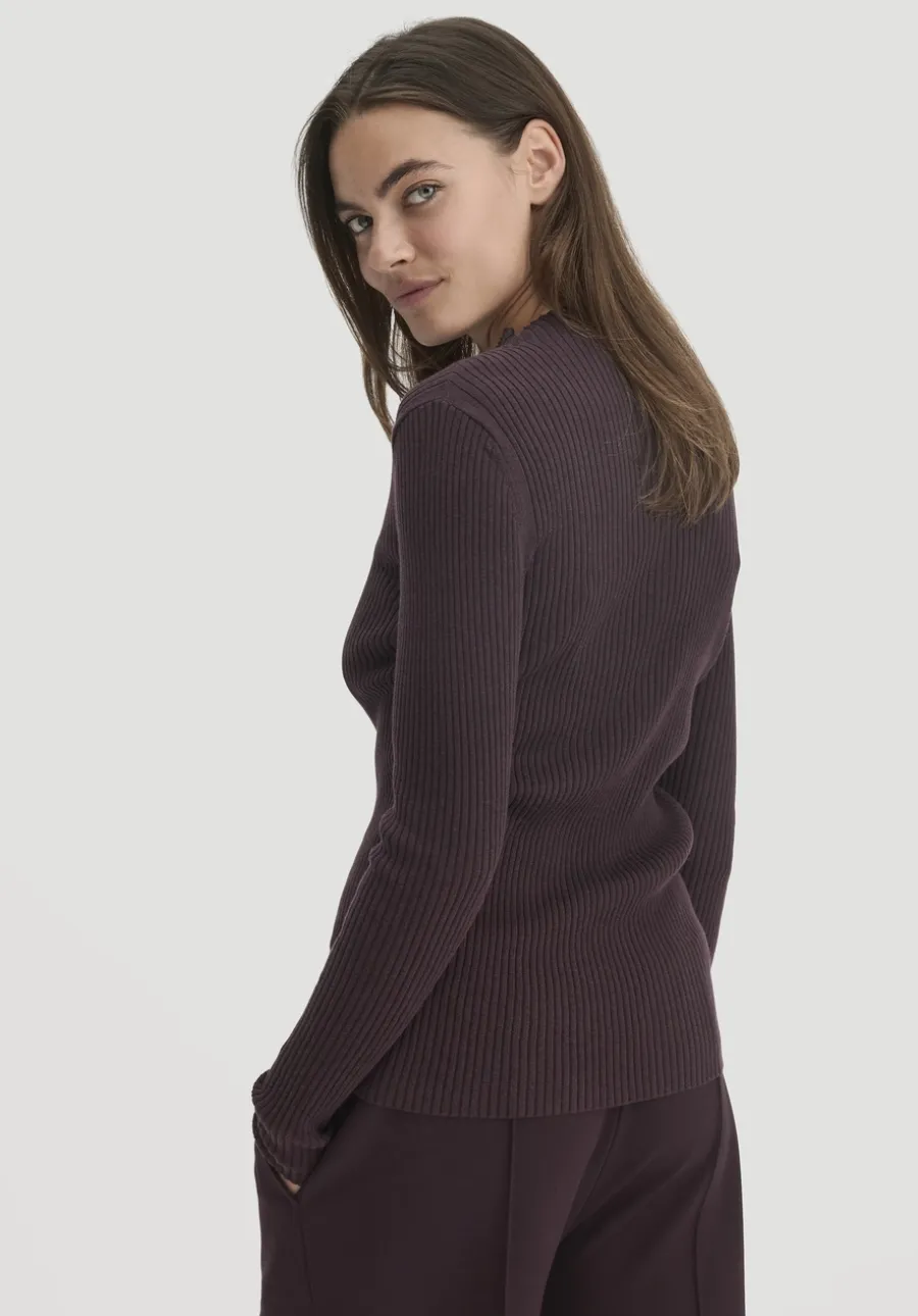 Strick Pullover Fitted aus TENCEL™ Lyocell mit Bio-Baumwolle von hessnatur