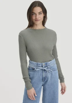 Strick Pullover Fitted aus TENCEL™ Lyocell mit Bio-Baumwolle von hessnatur