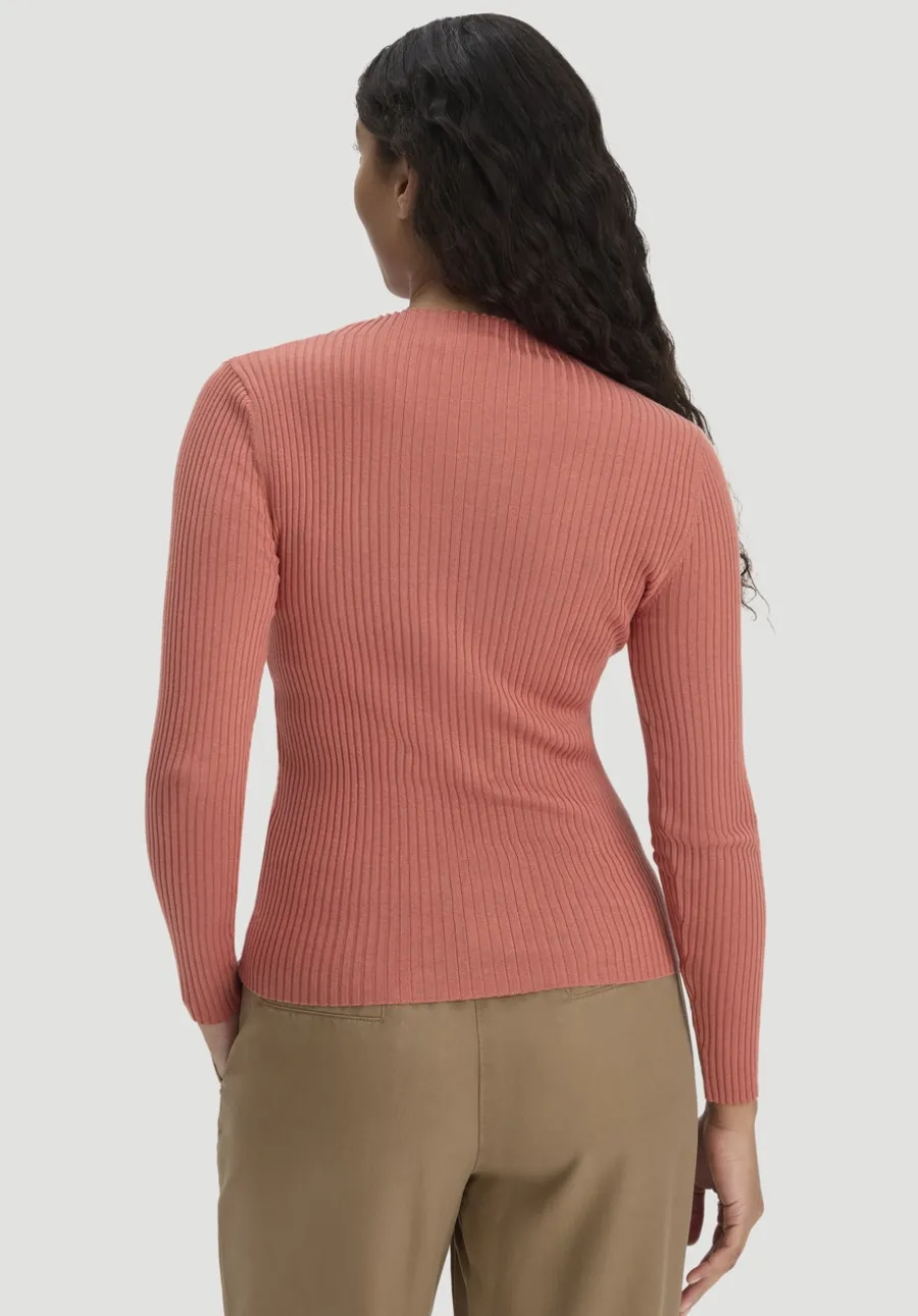Strick Pullover Fitted aus TENCEL™ Lyocell mit Bio-Baumwolle von hessnatur