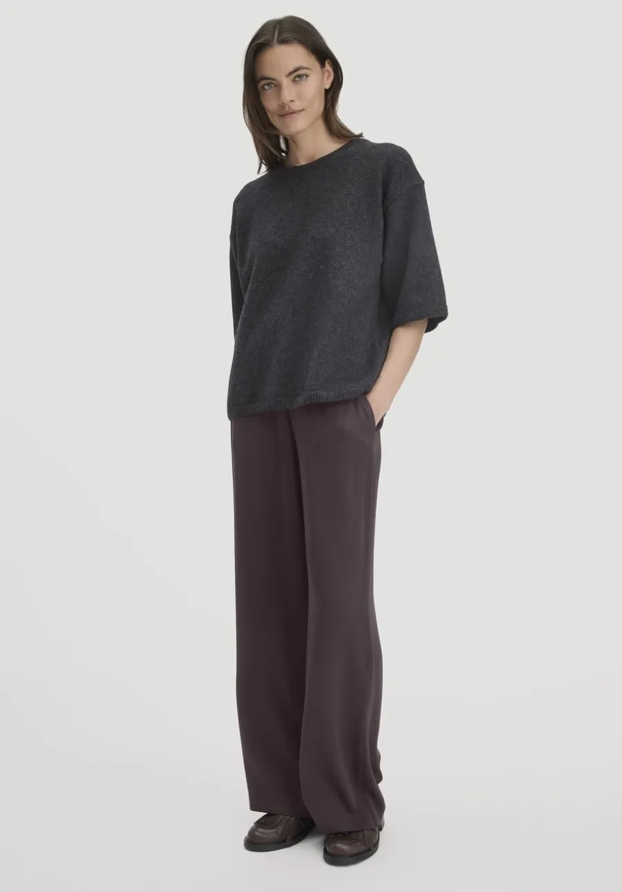 Strick Pullover Oversize aus Bio-Merinowolle mit Bio-Baumwolle von hessnatur