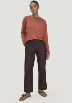 Strick Pullover Oversize aus TENCEL™ Lyocell mit Bio-Baumwolle von hessnatur