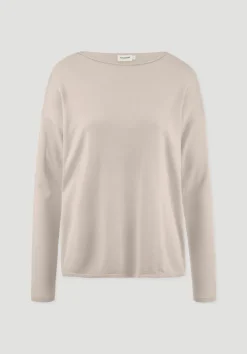 Strick Pullover Oversize aus TENCEL™ Lyocell mit Bio-Baumwolle von hessnatur