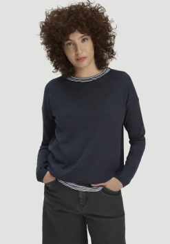 Strick Pullover Oversize aus TENCEL™ Lyocell mit Bio-Baumwolle von hessnatur