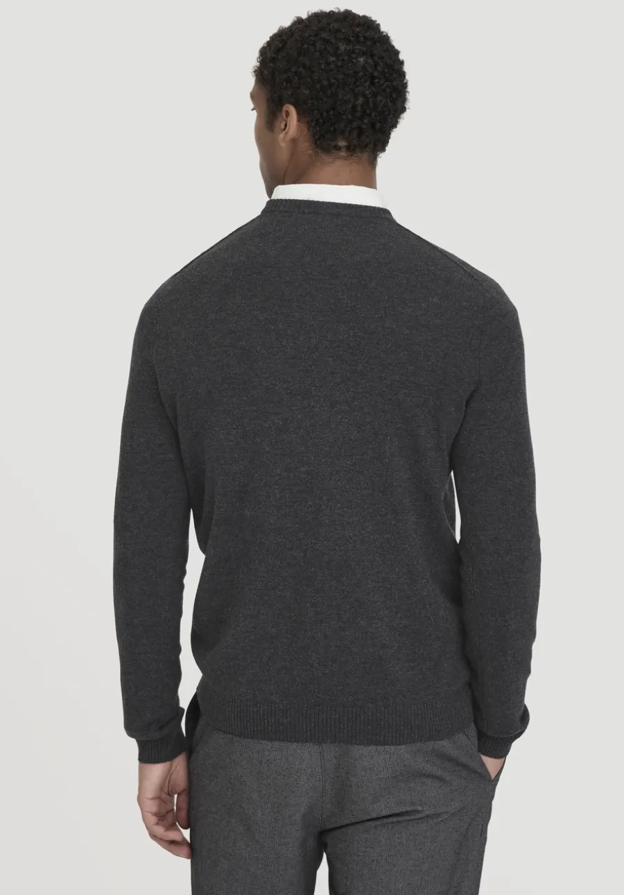 Strick Pullover Regular aus Bio-Merinowolle mit Cashmere von hessnatur