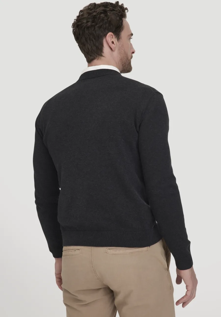 Strick Pullover Regular aus reiner Bio-Baumwolle von hessnatur