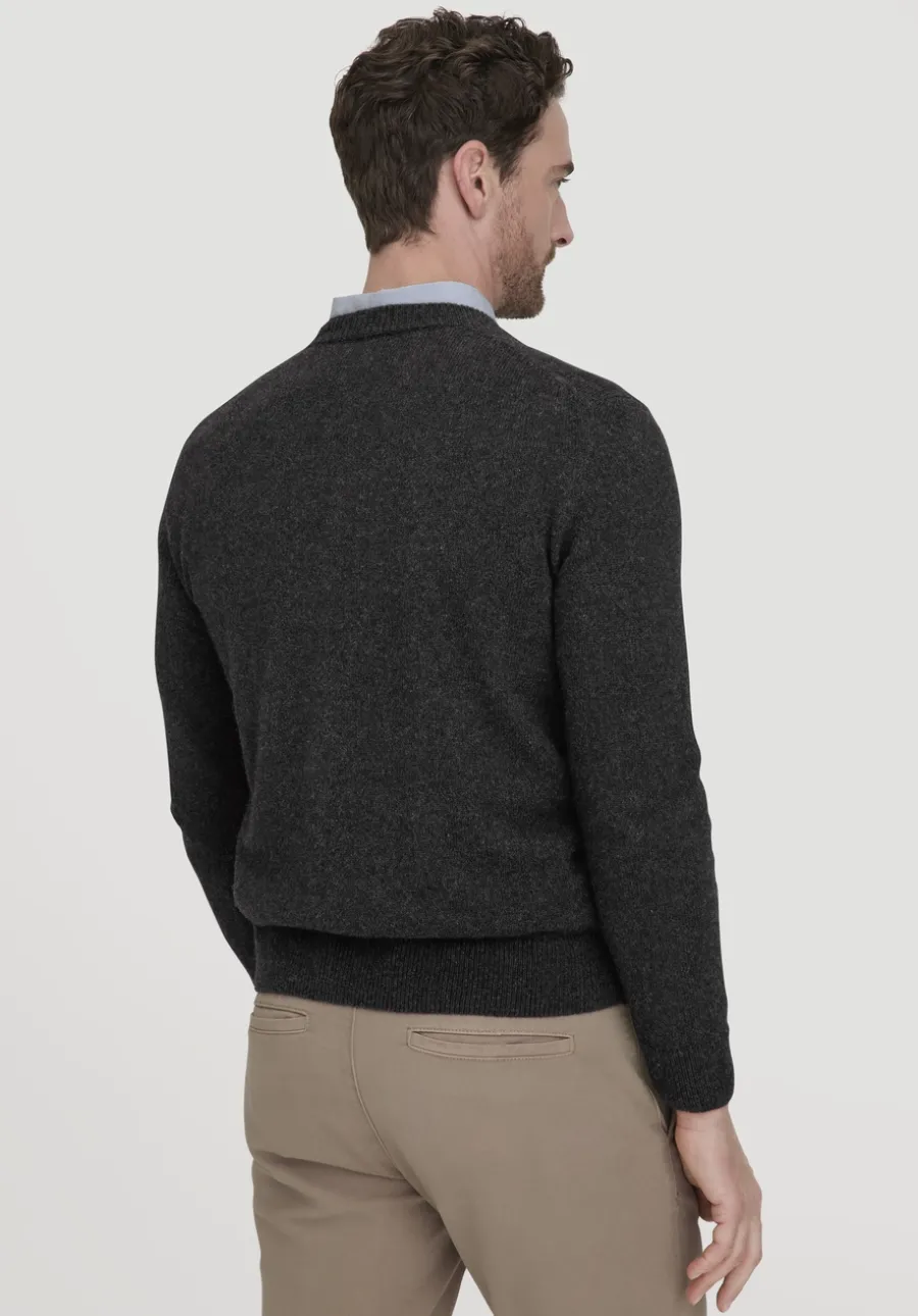 Strick Pullover Regular aus Bio-Merinowolle mit Bio-Baumwolle von hessnatur