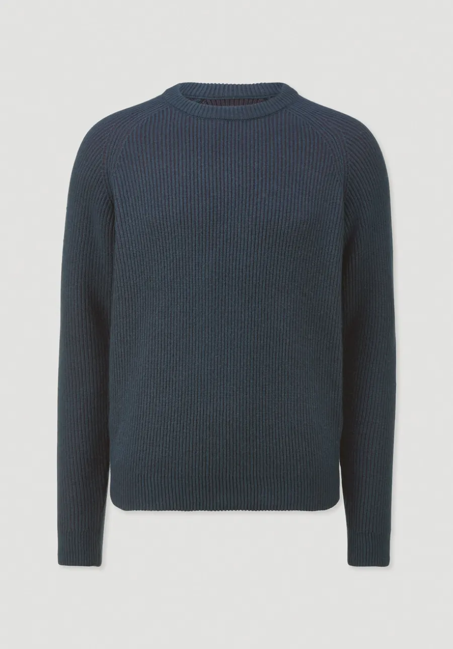 Strick Pullover Regular aus Bio-Baumwolle mit Bio-Merinowolle von hessnatur