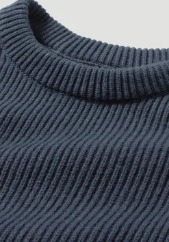 Strick Pullover Regular aus Bio-Baumwolle mit Bio-Merinowolle von hessnatur