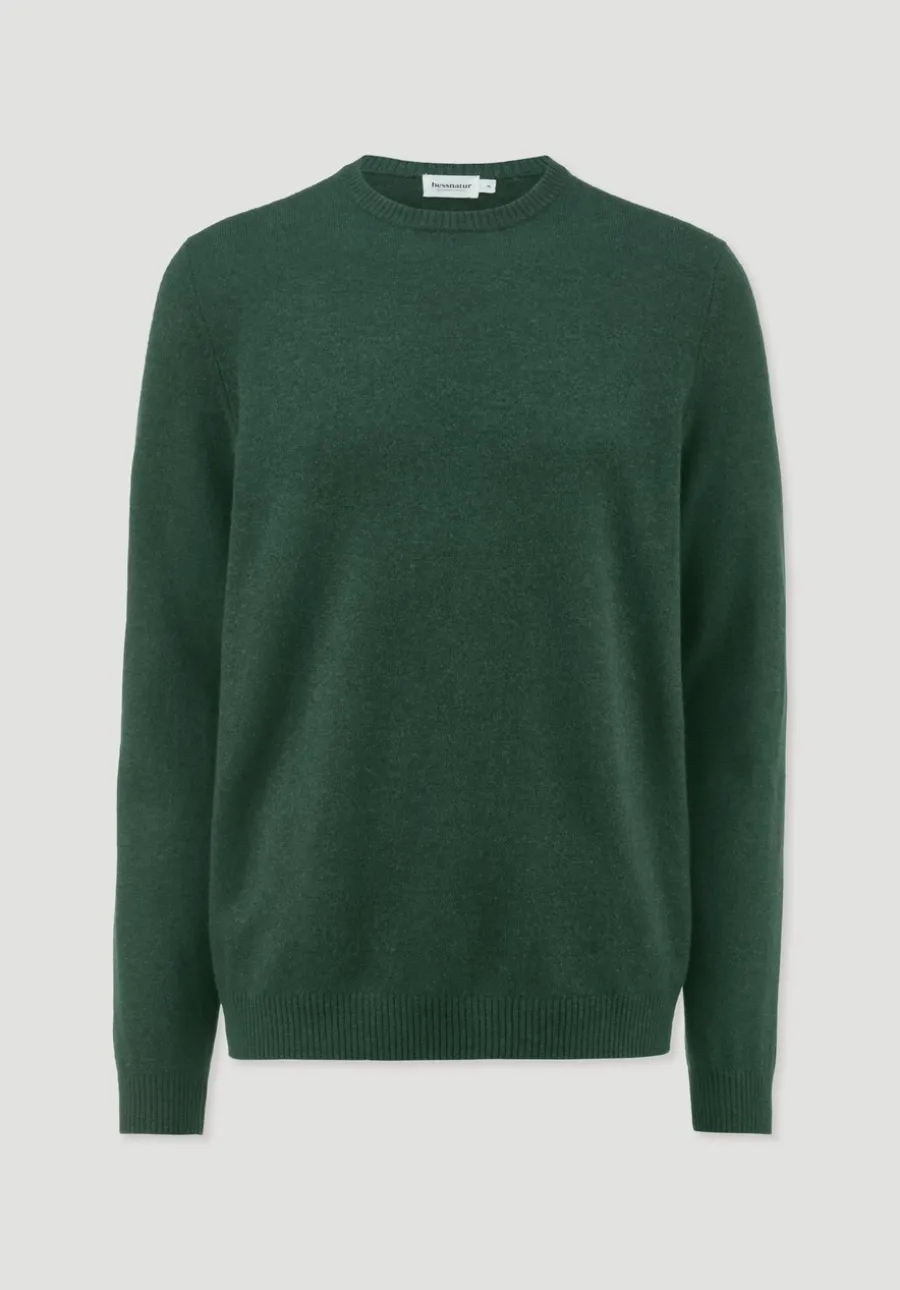 Strick Pullover Regular aus Bio-Merinowolle mit Cashmere von hessnatur